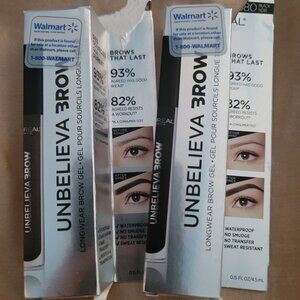 Loreal Unbelieva Brow longwear brow gel waterpoof